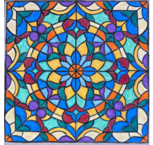 Faux Stain Glass